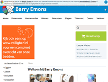 Tablet Screenshot of barryemons.nl